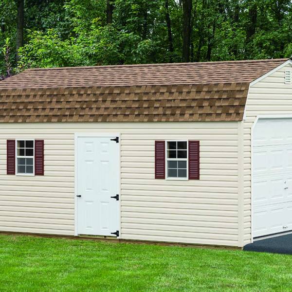 Build on-site Dutch garage.