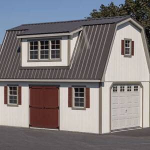 Gambrel Garage with Loft