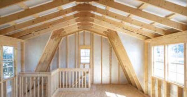 Gambrel Garage with Loft - Image 2
