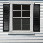 Extra large 24x36 window with NE trim