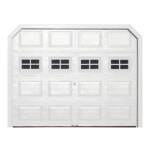 Standard RP garage door with Stockton windows