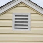 Vinyl siding gable vent