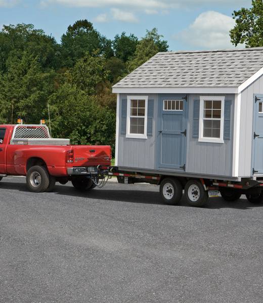 Shed delivery.